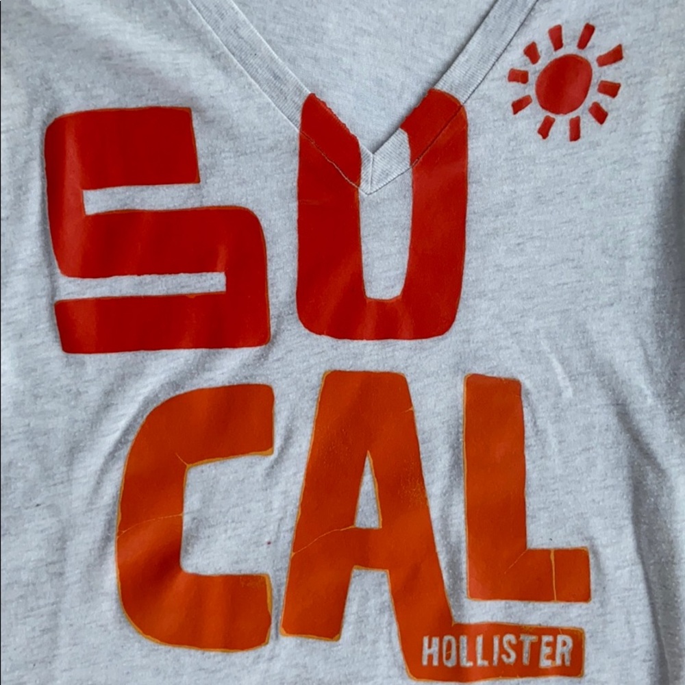 Orange Ombré Sunny Summer Tee - Picture 3 of 4